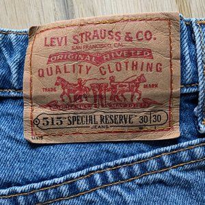 Vintage 90s Levi's 515 Special Reserve Jeans - Marked 30/30